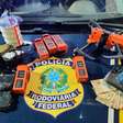 Foragido é preso transportando drone com drogas e celulares em Montenegro