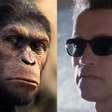 James Cameron e Arnold Schwarzenegger queriam fazer um filme Planeta dos Macacos: É por isso que seu plano não deu certo