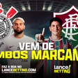 Ambos marcam! Com R$100, você pode garantir R$194 se Corinthians e Fluminense balançarem as redes!