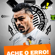 Matheus Bidu divulga arte pré-jogo com escudo errado: 'Corinthians Cabeçuda'