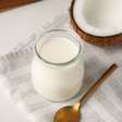 Iogurte de coco muito saudável e fácil de fazer