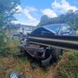 Mureta metálica atravessa carro após acidente e passageira morre na BR-376