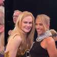 Adriane Galisteu tieta Meryl Streep e Nicole Kidman em evento nos EUA; veja o momento