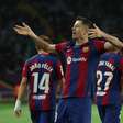 Barcelona vence Valência com hat-trick de Lewandowski