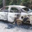 Corpo queimado dentro de carro incendiado é encontrado em rodovia no Litoral; polícia investiga