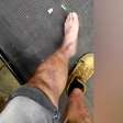 Vídeo mostra perna de cobrador ferido após ataque a bomba na estação-tubo do Alto Boqueirão