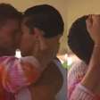 'Túnel do Amor': Daniel Lenhardt dá beijão em Kako, após dizer que rapaz não faz seu 'tipo'