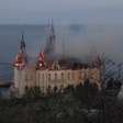 'Castelo do Harry Potter' é destruído por mísseis russos na Ucrânia