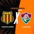 Sampaio Corrêa x Fluminense, AO VIVO, com a Voz do Esporte, às 14h30