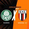 Palmeiras x Botafogo-SP, AO VIVO, com a Voz do Esporte, às 20h