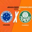 Cruzeiro x Palmeiras, pelo Brasileirão Feminino: onde assistir, escalações e arbitragem