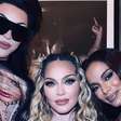 Anitta e Pabllo Vittar vibram após Madonna mostrar foto das três nos bastidores de show icônico