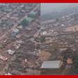 Imagens aéreas mostram enorme devastação em cidade no Rio Grande do Sul