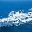 Marinha envia maior navio de guerra da América Latina para apoiar população gaúcha