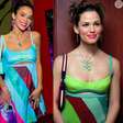 De repente... fashionista! Bruna Marquezine e ex-'BBB 24' Fernanda usaram vestido de filme icônico com Jennifer Gardner. Compare!