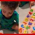 Gabi Brandt mostra filho de 3 anos falando alfabeto árabe: 'Ele tem um QI surreal'