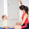 Treino rápido: série de exercícios para mães com pouco tempo