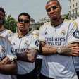Torcedores do Real Madrid exaltam Vini Jr: 'Bola de Ouro'