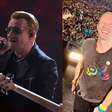 Bono, do U2, diz que Coldplay não é uma banda de rock: 'Espero que isso seja óbvio'
