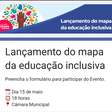 Frente Parlamentar em Defesa da Educação Inclusiva lança Mapa da Inclusão Escolar Carioca nesta quarta-feira