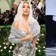 Tudo pela moda? Kim Kardashian mostra detalhe absurdo de salto usado no MET Gala e choca até a própria irmã: 'Como conseguiu?'