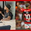 Flamengo retira número 10 de Gabigol após polêmica com camisa do Corinthians