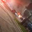 VÍDEO: Ônibus são incendiados na região central de Porto Alegre