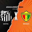 Santos x Brusque, com a Voz do Esporte, às 10h (de Brasília)