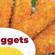 Nuggets de frango caseiro mais leve e com menos conservantes que o original do mercado