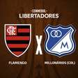 Flamengo x Millonarios: onde assistir, escalações e arbitragem