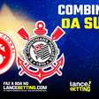 Combinada! Aposte R$100 e lucre R$200 com vitórias de Corinthians e Internacional na Sul-Americana