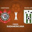 Corinthians x Racing-URU, com a Voz do Esporte, às 17h30