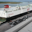 Navio da BYD chega ao Brasil com mais de 5 mil carros de uma vez