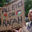 'Todos os olhos em Rafah': o movimento global compartilhado por mais de 44 milhões de pessoas