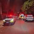 Equipe da PM encontra homem pegando fogo em Curitiba