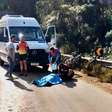 Ciclista de Caxias do Sul sofre grave acidente na Serra do Rio do Rastro em SC