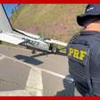 Avião faz pouso de emergência em rodovia na Grande São Paulo