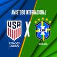 Estados Unidos x Brasil: onde assistir e prováveis escalações