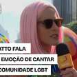 Filipe Catto fala sobre a emoção de cantar para a comunidade LGBT