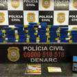 Polícia Civil realiza grande apreensão de drogas em ação contra organização criminosa em Estância Velha