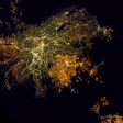 São Paulo vista do espaço: astronauta divulga imagem da cidade à noite