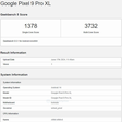 Google Pixel 9 Pro XL vaza em primeiros testes com desempenho curioso