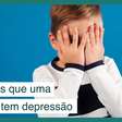 10 sinais que uma criança está sofrendo de depressão