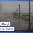 Furacão Beryl quebra recorde assustador e ameaça o Caribe