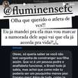 Samara Felippo mostra mensagem ofensiva de atleta do Fluminense: 'Vai ter que lidar comigo'