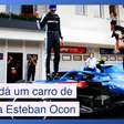 Alpine dá um carro de F1 para o piloto francês Esteban Ocon