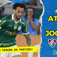 Desempenho do Palmeiras na derrota para o Fluminense por 1 a 0
