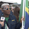 Porta-bandeiras do Brasil exaltam 'energia' para Cerimônia de Abertura: "Aqui é bagunça"