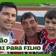 Especial Dia dos Pais: Thiago Azanha fala sobre paixão do filho por futebol