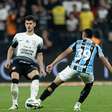 Com um expulso para cada lado, Corinthians e Grêmio ficam no empate sem gols pelo jogo de ida da Copa do Brasil